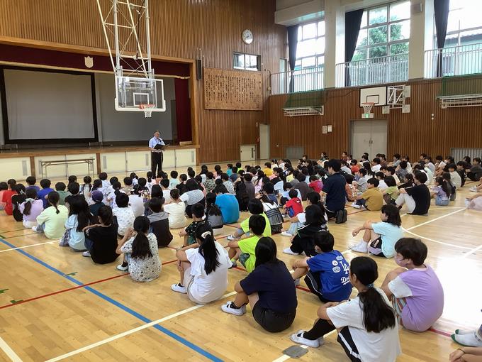全校朝会１