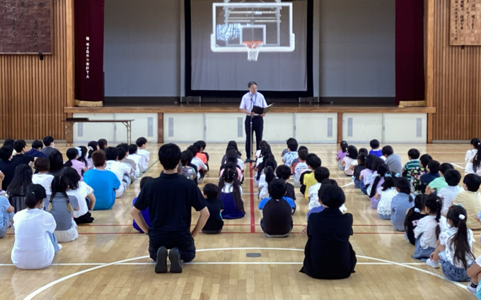 9月全校朝会１