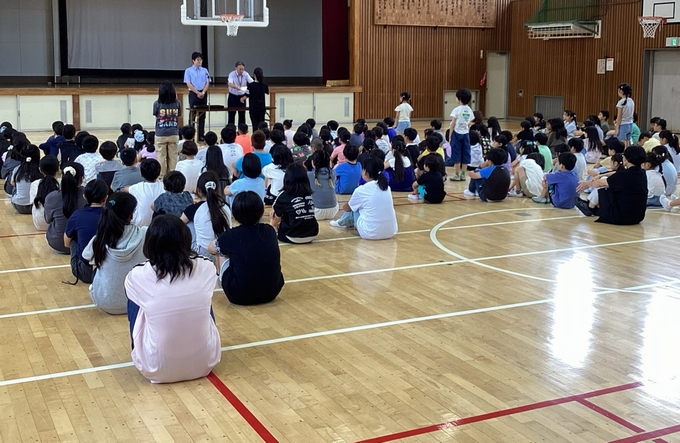 9月全校朝会２