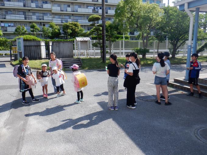 募金の様子