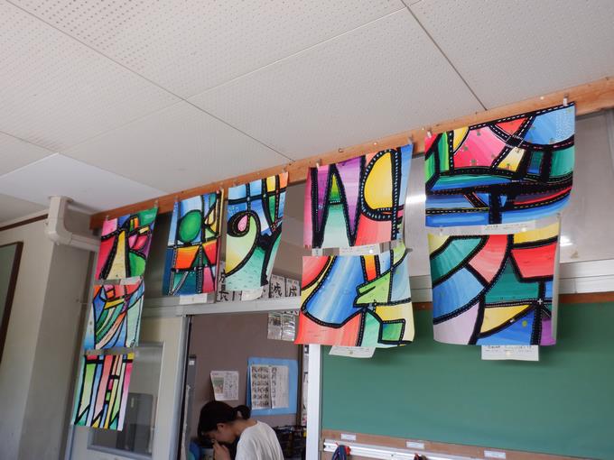 5年生「名前の道」