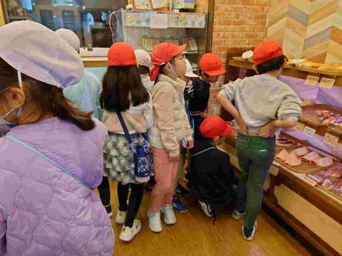 パン屋さんを見学