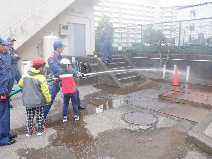 放水体験