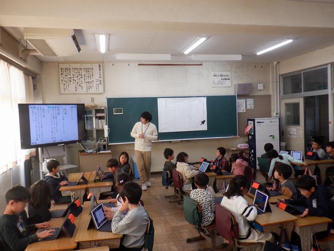 タブレットを活用した授業展開
