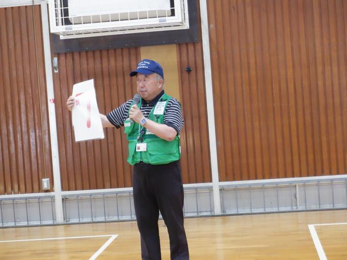 スクールガードリーダーの方の話