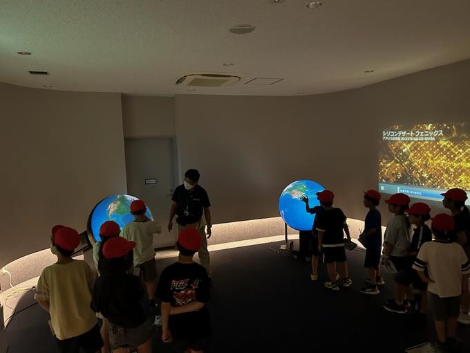 地球に触れる体験