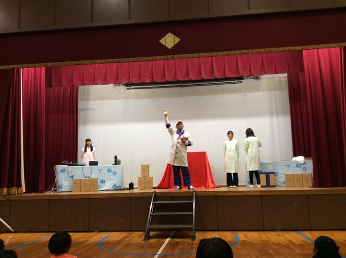 巨大風船まき実験