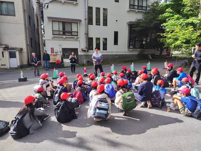 退館式の様子