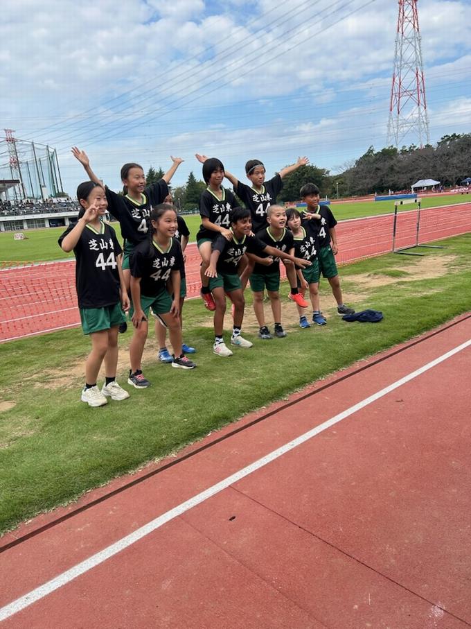 参加した児童、がんばりました