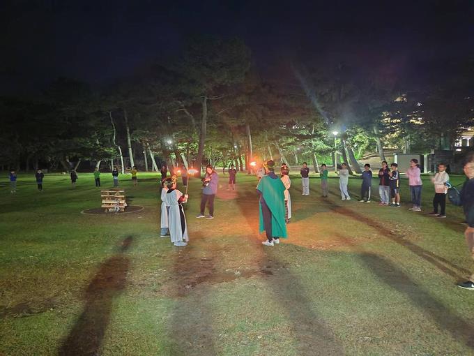 火の神からのお話がありました