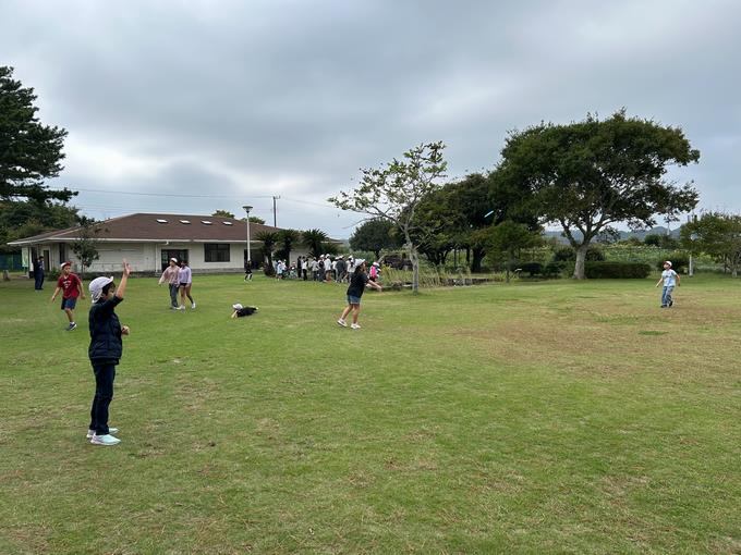 楽しく遊んでいます