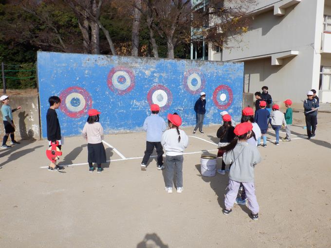 真ん中を狙うぞ！