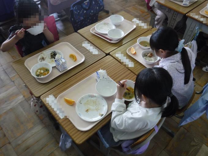 1年生給食