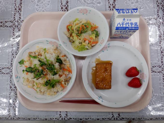 今日の給食