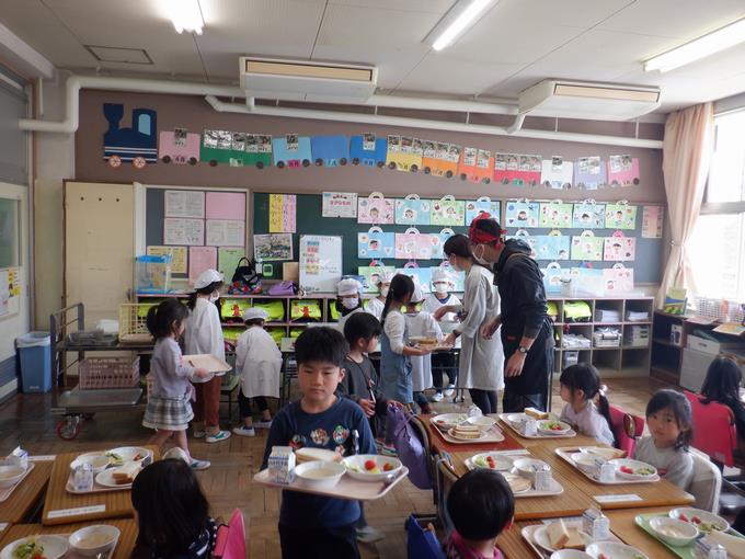 1年生給食