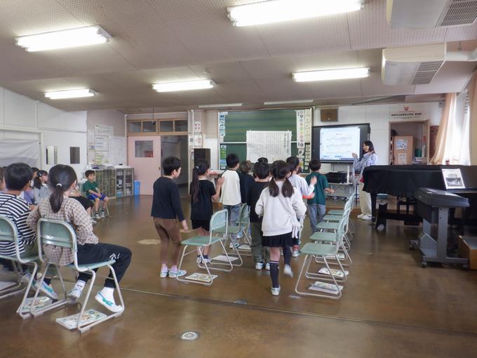 2年生音楽の授業