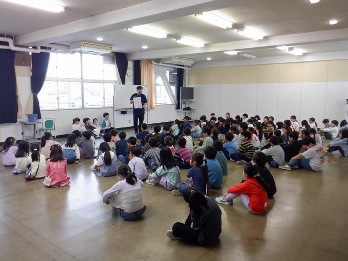 2年生学年朝会