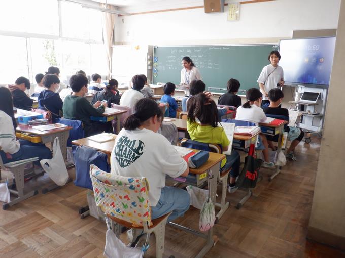 6年生英語の授業