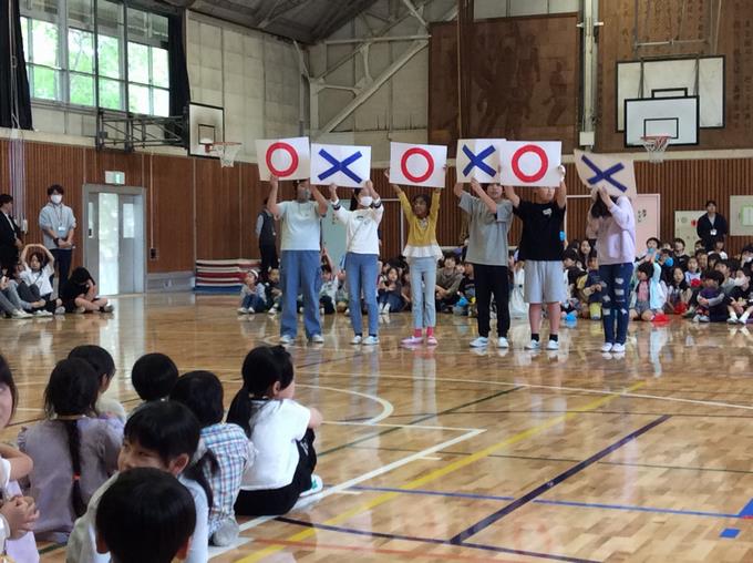 1年生を迎える会その1