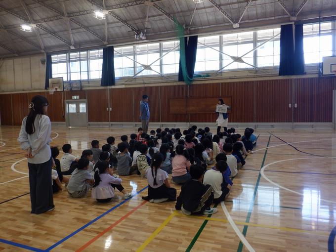 1年学年朝会
