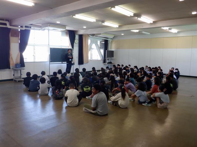 4年生学年朝会