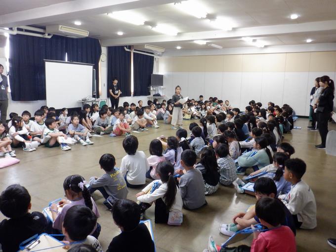 学区探検(はじめの言葉)