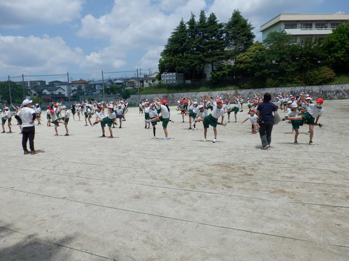 5,6年運動会練習