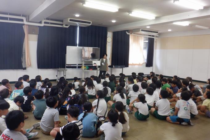 2年生学年朝会