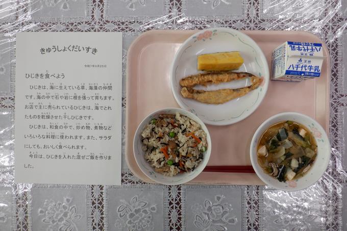今日の給食