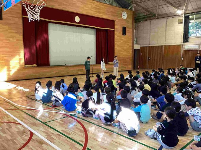 終業式６年生の話