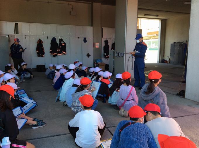 ３年生消防署見学１