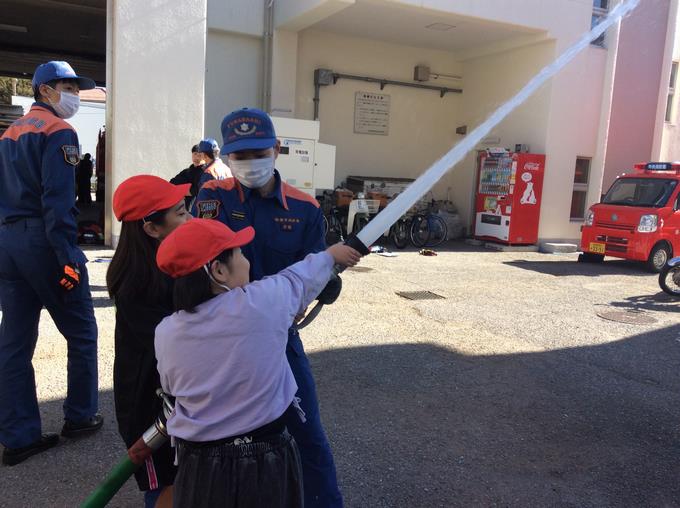 ３年生消防署見学２