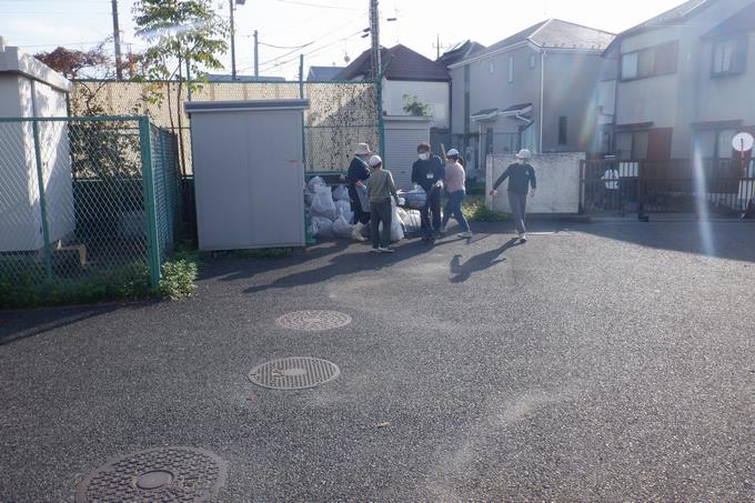 親子ふれあい整備作業２