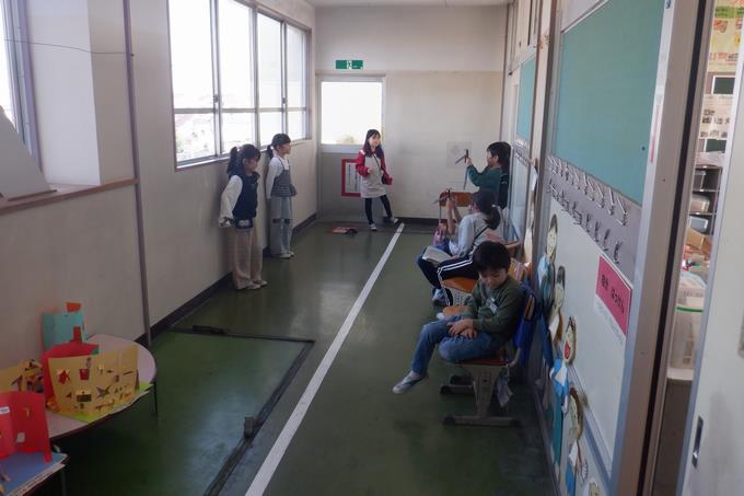 ２年生町探検ふりかえり