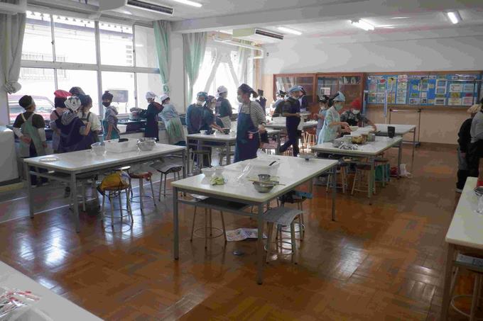 ５年生調理実習