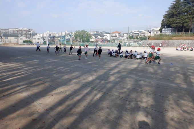 ３年生持久走記録週間