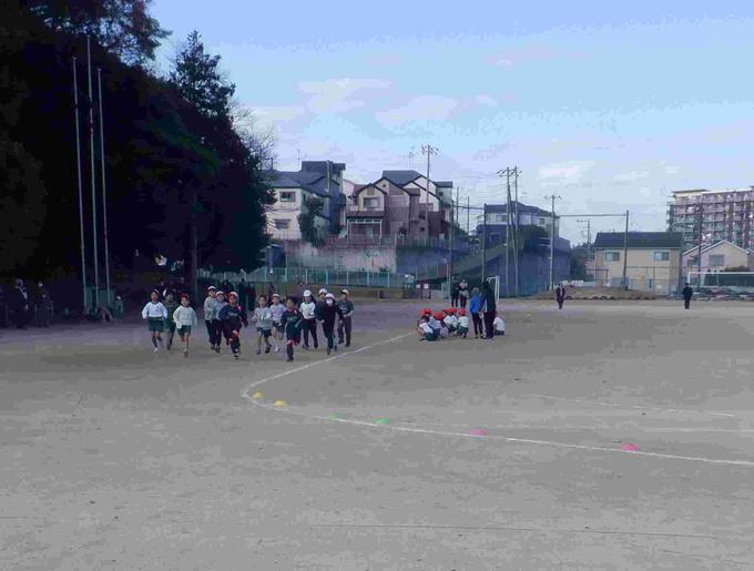 ３年生持久走記録会