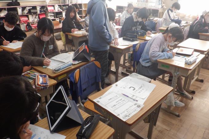 6年生カウントダウンカレンダー