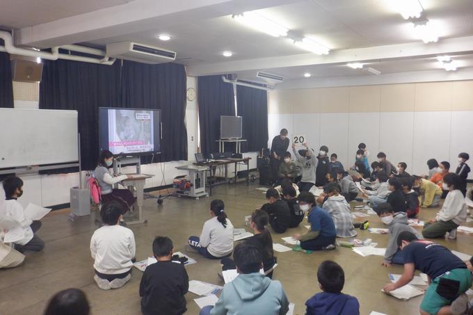 ５年生テレビ朝日出前授業