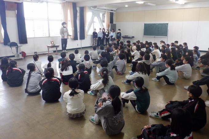 ４年学年朝会