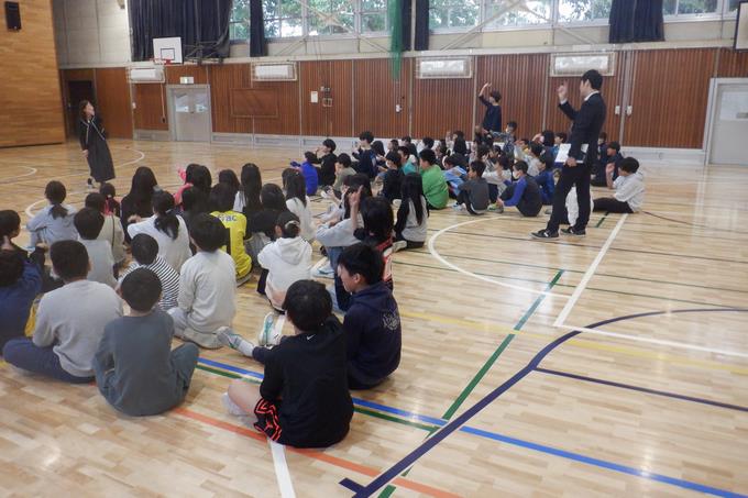 ６年生入学式歌練習