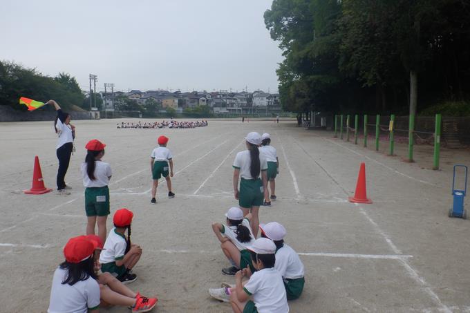 ３年生７０ｍ走