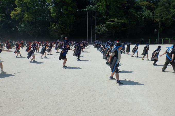 ３・４年生「よっちょれソーラン」