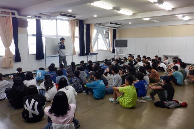 6年生　運動会前日準備２