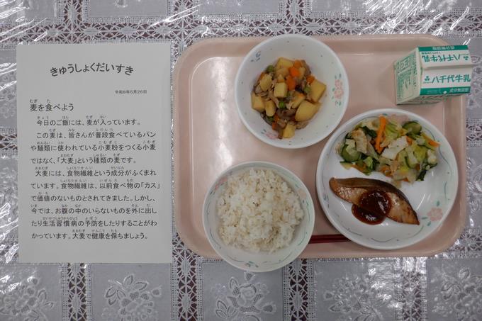 今日の給食
