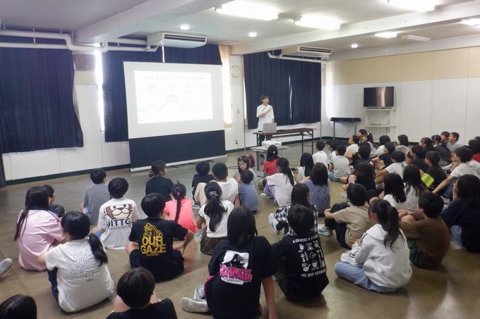 ６年生　修学旅行集会