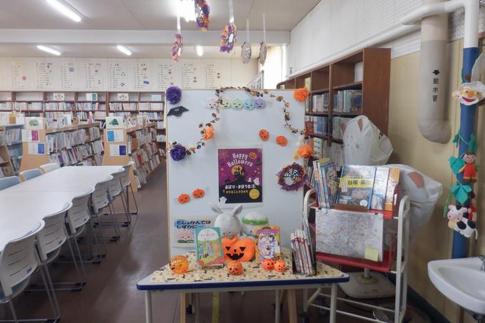 １０月の図書室