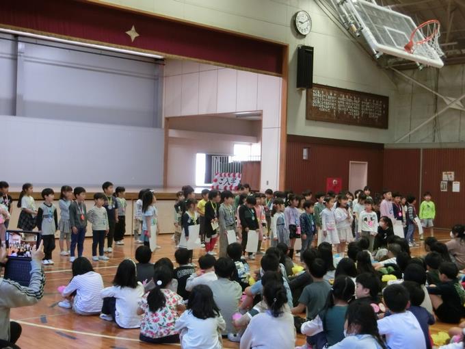 1年生お礼の言葉