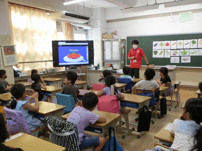 英語(野菜)の学習