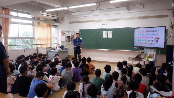 学年主任の話